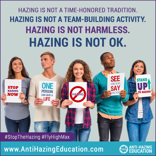 Hazing is not ok